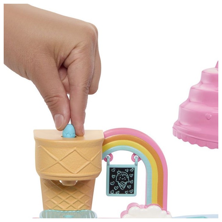 Coffret Boutique de glaces avec poupée - BARBIE Chelsea - JMJ42 - Pâte a modeler et 10 accessoires - Multicolore Coffret Boutique de glaces avec poupée - BARBIE Chelsea - JMJ42 - Pâte a modeler et 10 accessoires - Multicolore