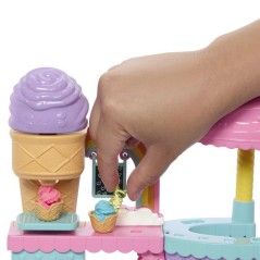 Coffret Boutique de glaces avec poupée - BARBIE Chelsea - JMJ42 - Pâ