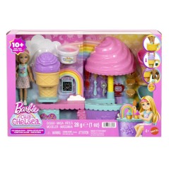 Coffret Boutique de glaces avec poupée - BARBIE Chelsea - JMJ42 - Pâ