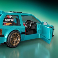 Jeu de construction - HOT WHEELS - JHF62 - Brick Shop Honda Civic EF -