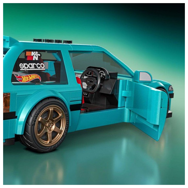 Jeu de construction - HOT WHEELS - JHF62 - Brick Shop Honda Civic EF - 250 briques - Échelle 1:32 - Des 10 ans Jeu de construction - HOT WHEELS - JHF62 - Brick Shop Honda Civic EF - 250 briques - Échelle 1:32 - Des 10 ans