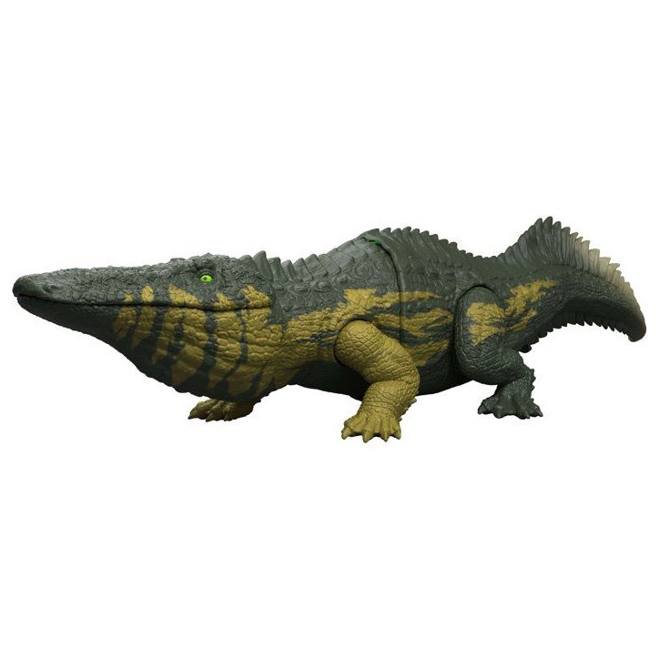 Figurine dinosaure sonore - JURASSIC WORLD MATTEL - Stomatosuchus - Sons et lumieres - Attaques - Mode mutant