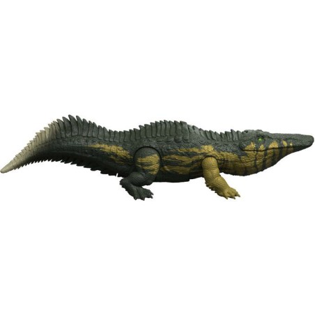 Figurine dinosaure sonore - JURASSIC WORLD MATTEL - Stomatosuchus - Sons et lumieres - Attaques - Mode mutant