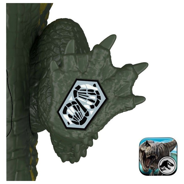 Figurine dinosaure sonore - JURASSIC WORLD MATTEL - Stomatosuchus - Sons et lumieres - Attaques - Mode mutant
