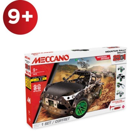MECCANO - Jeu de construction - Métal - 390 pieces - 10 ans + - 25 mo