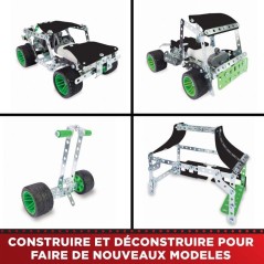 MECCANO - Jeu de construction - Métal - 390 pieces - 10 ans + - 25 mo