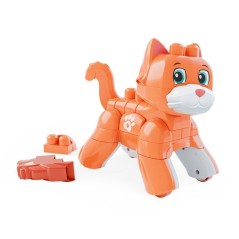 MEGA BLOKS Fisher-Price - Mon Chaton 3 en 1 a Construire - Plastique -
