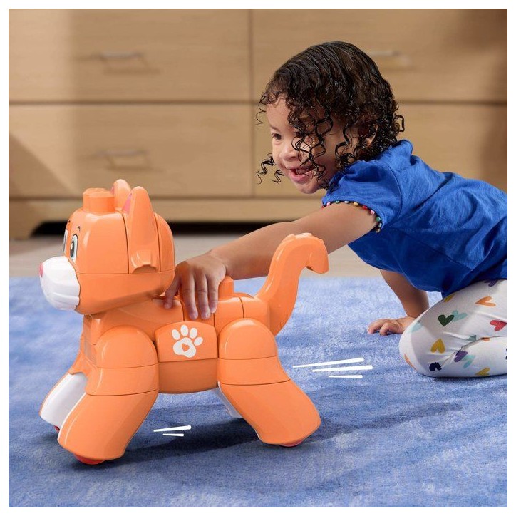 MEGA BLOKS Fisher-Price - Mon Chaton 3 en 1 a Construire - Plastique - 25 pieces - Des 3 ans MEGA BLOKS Fisher-Price - Mon Chaton 3 en 1 a Construire - Plastique - 25 pieces - Des 3 ans