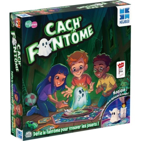 Cach Fantômes - jeu de plateau - MEGABLEU - mémoire et stratégie