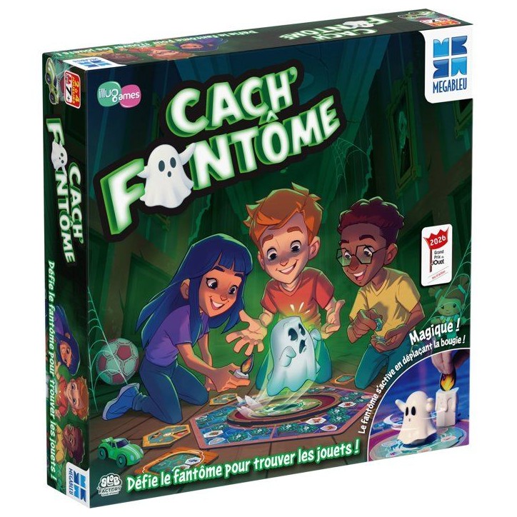 Cach Fantômes - jeu de plateau - MEGABLEU - mémoire et stratégie
