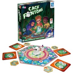 Cach Fantômes - jeu de plateau - MEGABLEU - mémoire et stratégie