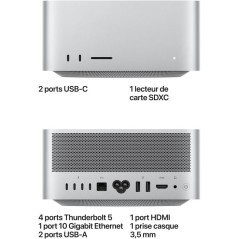 APPLE - Mac Studio - M5 Max - 36 Go - 512 Go SSD