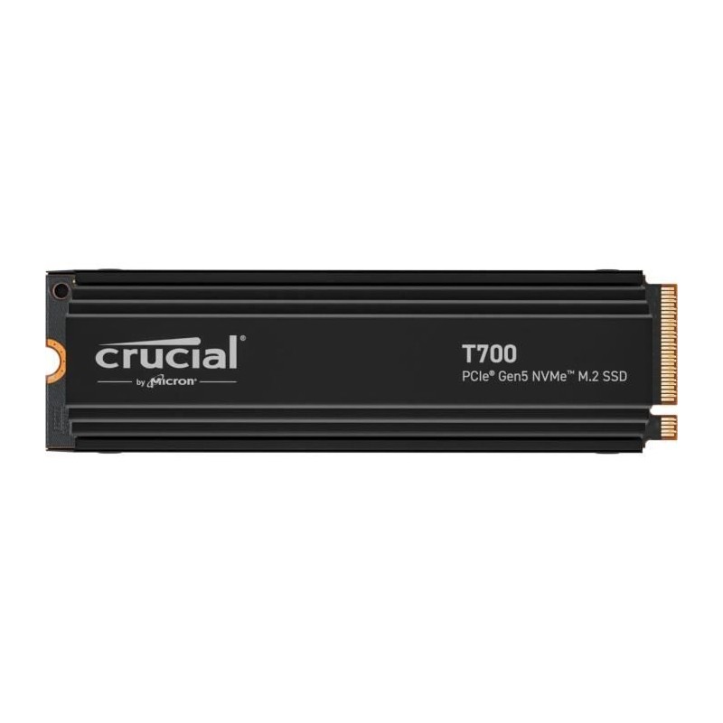 SSD Interne - CRUCIAL - T700 - 4To - PCIe Gen5 NVMe - CT4000T700SSD3