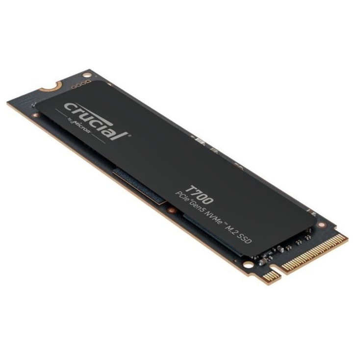 SSD Interne - CRUCIAL - T700 - 4To - PCIe Gen5 NVMe - CT4000T700SSD3