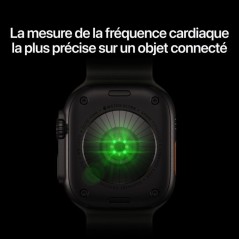 APPLE Watch Ultra 4 GPS + Cellular - 49mm - Boîtier Natural Titanium