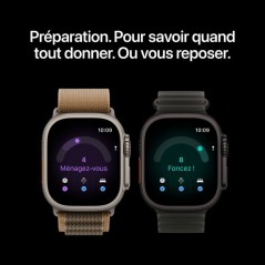 APPLE Watch Ultra 4 GPS + Cellular - 49mm - Boîtier Natural Titanium