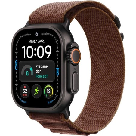 APPLE Watch Ultra 4 GPS + Cellular - 49mm - Boîtier Black Titanium -