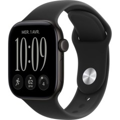 APPLE Watch Series 12 GPS - 42mm - Boîtier Black Aluminium - Bracelet