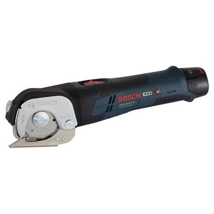 Cisaille universelle GUSV-300 BOSCH PROFESSIONAL sans fil 12V - Outil de coupe - Polyvalent et puissant - sans batterie ni charg Cisaille universelle GUSV-300 BOSCH PROFESSIONAL sans fil 12V - Outil de coupe - Polyvalent et puissant - sans batterie ni charg