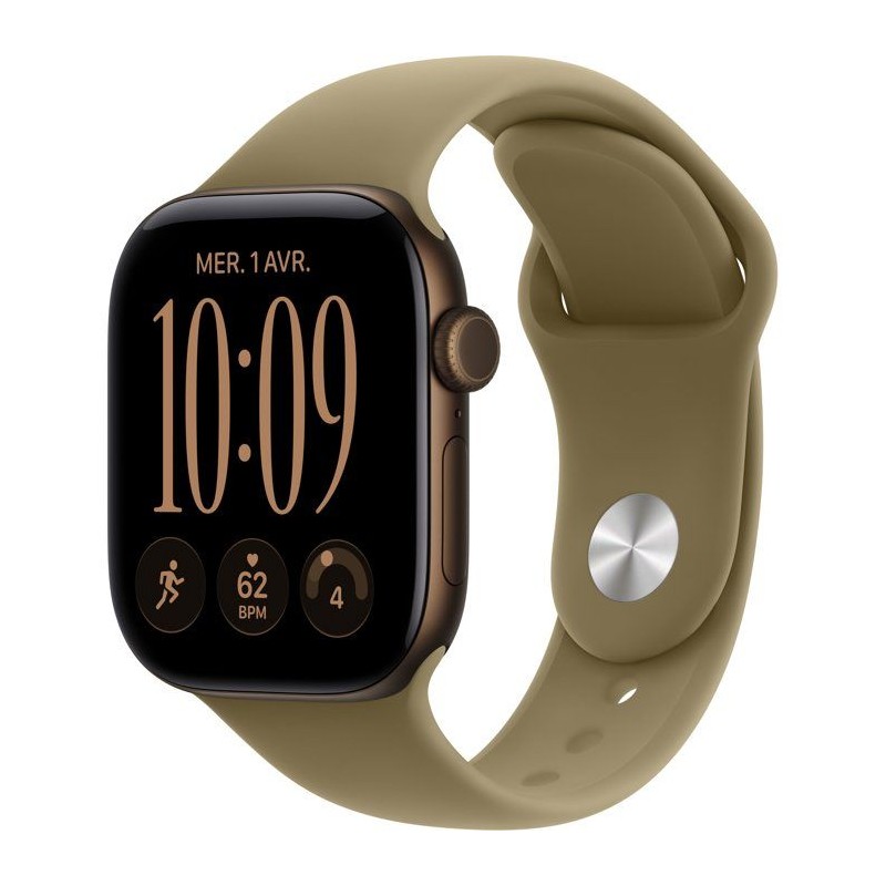 APPLE Watch Series 12 GPS + Cellular - 42mm - Boîtier Dark Bronze Alu