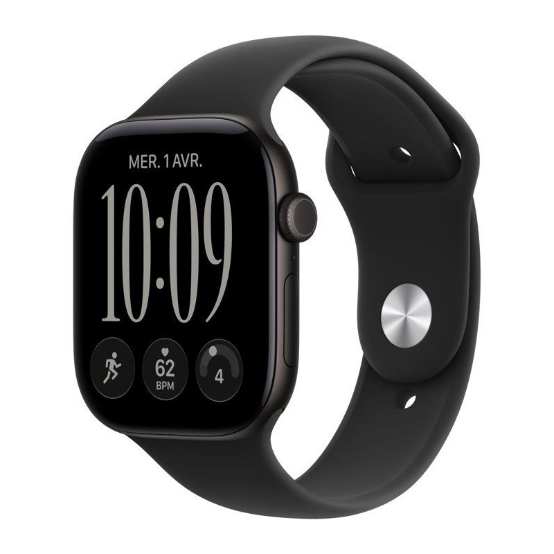 APPLE Watch Series 12 GPS + Cellular - 46mm - Boîtier Black Aluminium