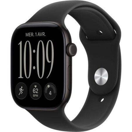 APPLE Watch Series 12 GPS + Cellular - 46mm - Boîtier Black Aluminium