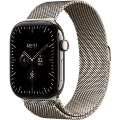 APPLE Watch Series 12 GPS + Cellular - 46mm - Boîtier Natural Titaniu