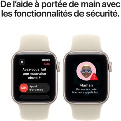 APPLE Watch SE 3 GPS - 40mm - Boîtier Midnight Aluminium - Bracelet N