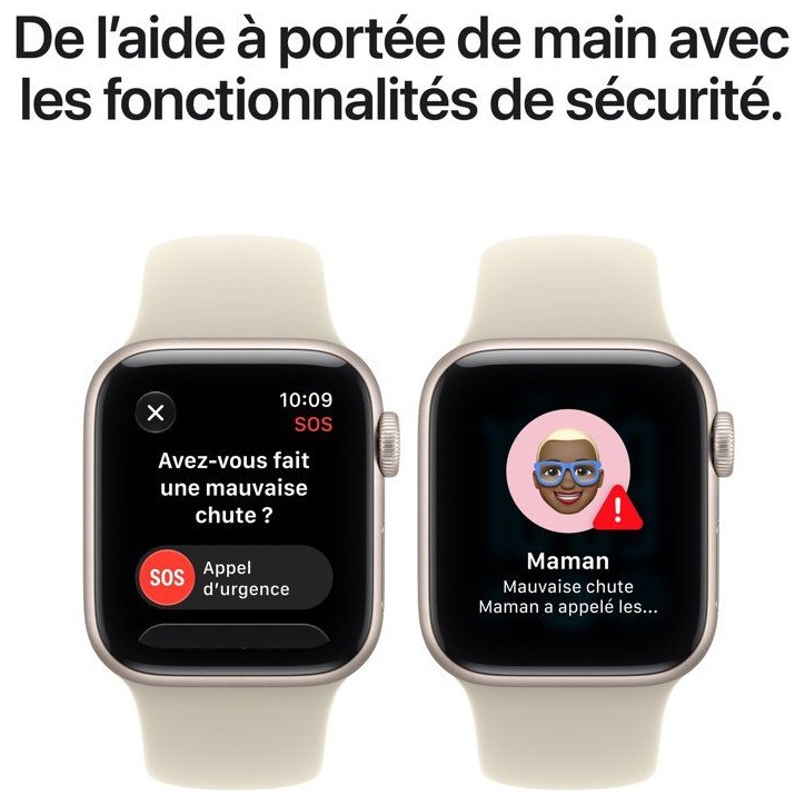 APPLE Watch SE 3 GPS - 40mm - Boîtier Midnight Aluminium - Bracelet Navy Blue Sport Band - M/L APPLE Watch SE 3 GPS - 40mm - Boîtier Midnight Aluminium - Bracelet Navy Blue Sport Band - M/L