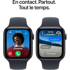 APPLE Watch SE 3 GPS - 44mm - Boîtier Starlight Aluminium - Bracelet