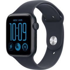 APPLE Watch SE 3 GPS - 44mm - Boîtier Midnight Aluminium - Bracelet N