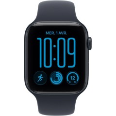 APPLE Watch SE 3 GPS - 44mm - Boîtier Midnight Aluminium - Bracelet Navy Blue Sport Band - M/L