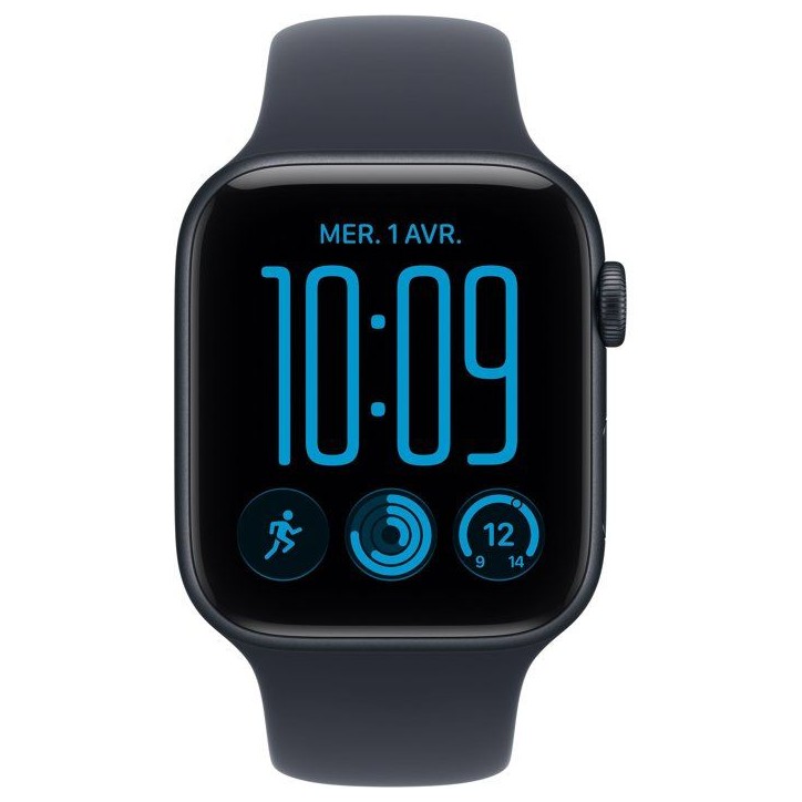 APPLE Watch SE 3 GPS - 44mm - Boîtier Midnight Aluminium - Bracelet Navy Blue Sport Band - M/L APPLE Watch SE 3 GPS - 44mm - Boîtier Midnight Aluminium - Bracelet Navy Blue Sport Band - M/L