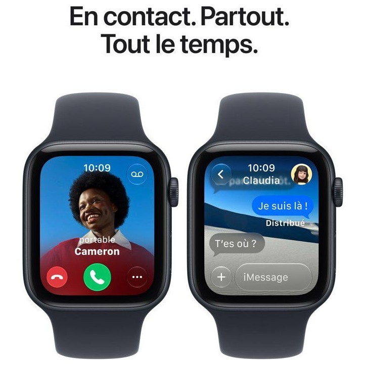 APPLE Watch SE 3 GPS - 44mm - Boîtier Midnight Aluminium - Bracelet Navy Blue Sport Band - M/L APPLE Watch SE 3 GPS - 44mm - Boîtier Midnight Aluminium - Bracelet Navy Blue Sport Band - M/L