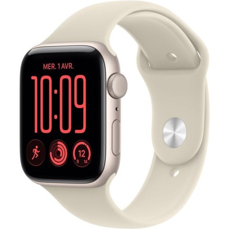 APPLE Watch SE 3 GPS + Cellular - 44mm - Boîtier Starlight Aluminium