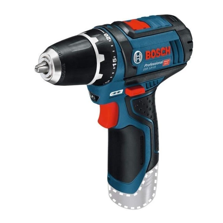 Bosch GSR 12V-15 + L-Boxx (Version outil seul)