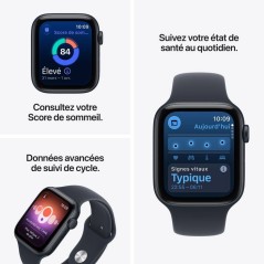 APPLE Watch SE 3 GPS + Cellular - 44mm - Boîtier Starlight Aluminium