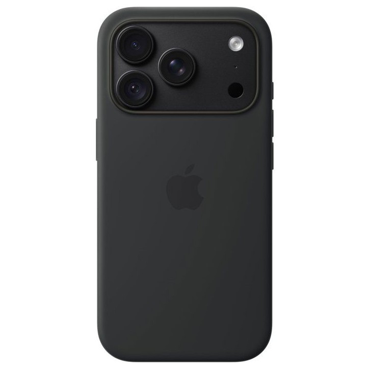 APPLE iPhone 18 Pro - Coque en silicone avec MagSafe - Noir
