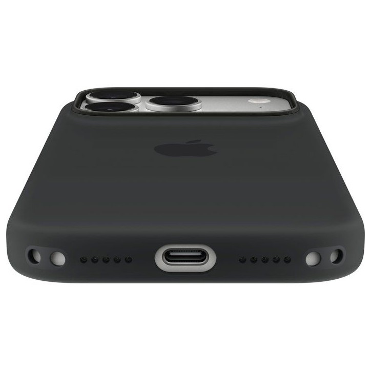 APPLE iPhone 18 Pro - Coque en silicone avec MagSafe - Noir