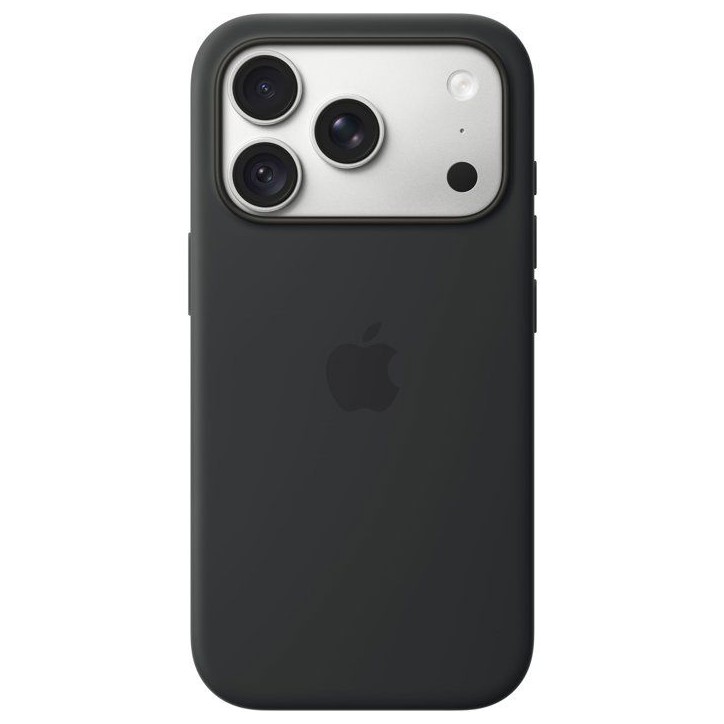 APPLE iPhone 18 Pro - Coque en silicone avec MagSafe - Noir