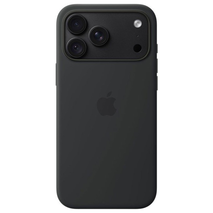 APPLE iPhone 18 Pro Max - Coque en silicone avec MagSafe - Noir