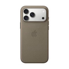 APPLE iPhone 18 Pro Max - Coque a tissage fin avec MagSafe - Taupe