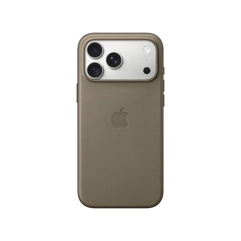 APPLE iPhone 18 Pro Max - Coque a tissage fin avec MagSafe - Taupe