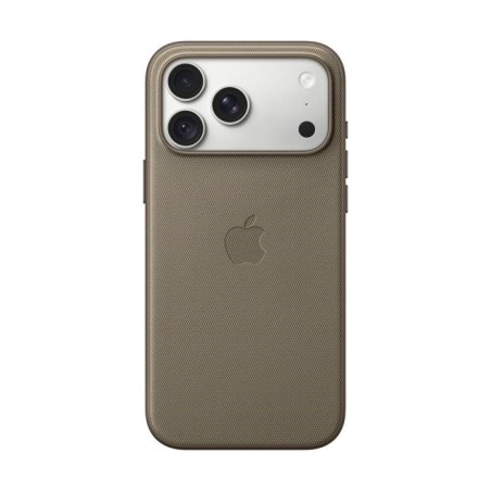 APPLE iPhone 18 Pro Max - Coque a tissage fin avec MagSafe - Taupe