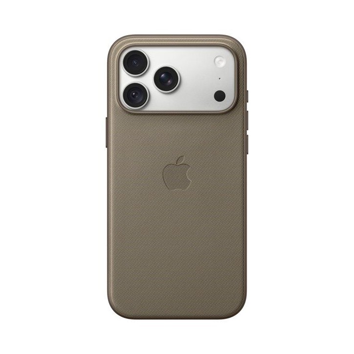 APPLE iPhone 18 Pro Max - Coque a tissage fin avec MagSafe - Taupe