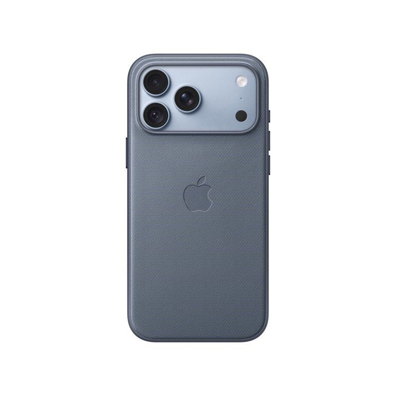 APPLE iPhone 18 Pro Max - Coque a tissage fin avec MagSafe - Bleu cham