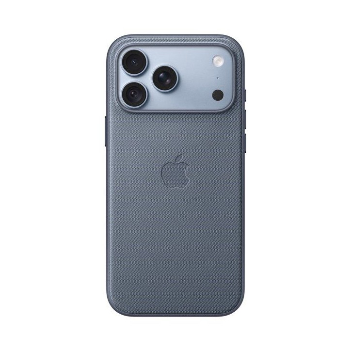 APPLE iPhone 18 Pro Max - Coque a tissage fin avec MagSafe - Bleu chambray