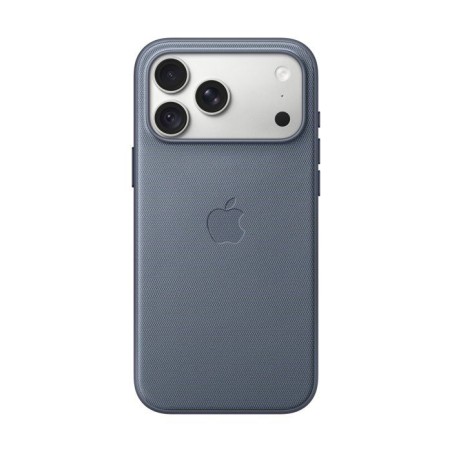 APPLE iPhone 18 Pro Max - Coque a tissage fin avec MagSafe - Bleu chambray