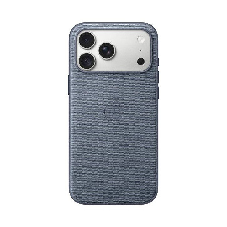 APPLE iPhone 18 Pro Max - Coque a tissage fin avec MagSafe - Bleu chambray