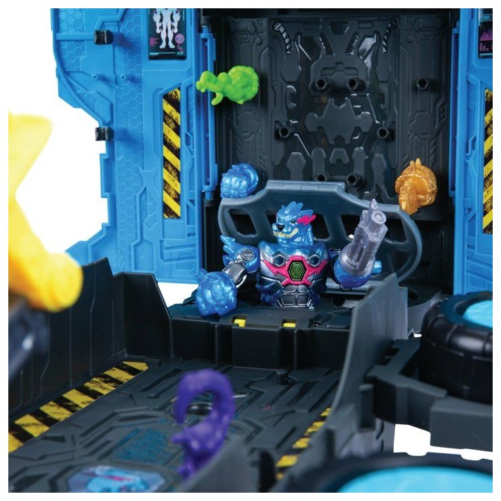 Véhicule - MRBEAST LAB - Mega Battle Lab S2 - Transformable - Figurine incluse - Accessoires